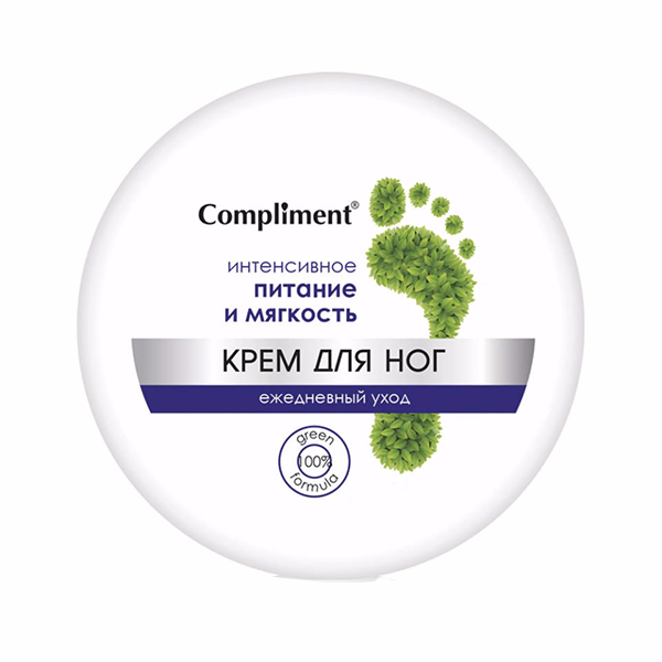 Foot Cream Compliment Green Formula Daily Care 200 ml